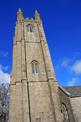 Fototapeta na wymiar St Pancras church, Widecombe