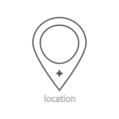 Vector location icon