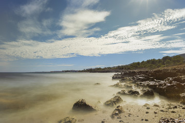 Costa de Alcocebre (Castellón, España).