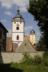 Fototapeta na wymiar Kirche St. Nikolai in Marktbreit
