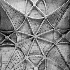 Lisbon, the cloister of the Monastery Dos Jeronimos