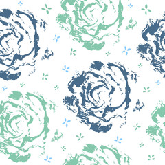 vector illustration with roses, roses wallpaper