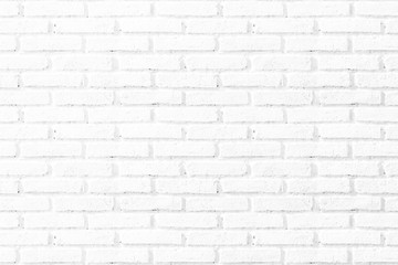 Abstract square white brick wall texture background.