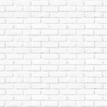 Seamless abstract square white brick wall background.