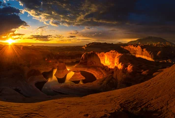 Photo sur Plexiglas Canyon Lever du soleil sur Reflection Canyon