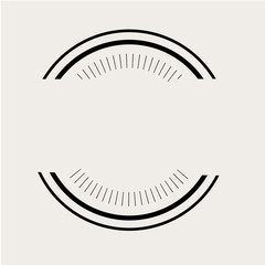 Badge Icon Copy Space Stamp Concept