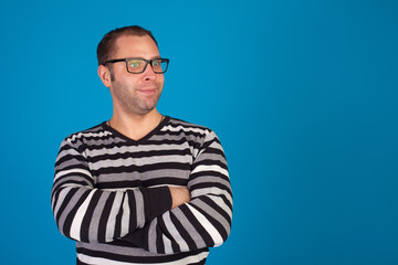 Obraz premium Man in pullover