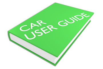 Car User Guide concept