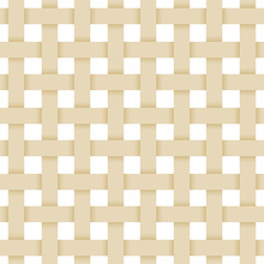 beige paper lattice. abstract seamless Monochrome pattern. geometric background with shadow. Repeating structure. Vector