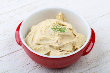 Arabic traditional cuisine - hummus