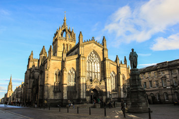 Fototapeta na wymiar St Giles Cathedral, Edinburgh