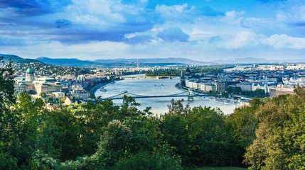 Buda Castle with Royal Palace in Budapest, Hungary