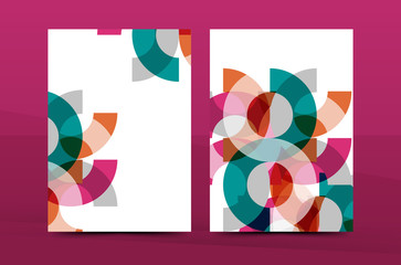 Obraz premium Annual Report A4 page cover