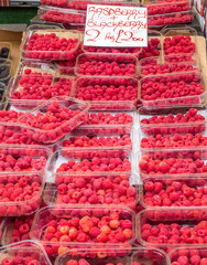 Fruits in outdoor market