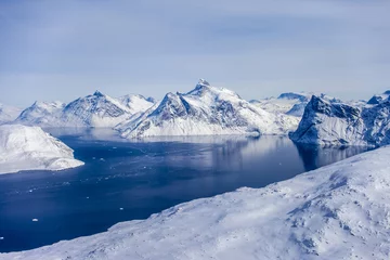 Fotobehang Greenland inland ice © vissewasse