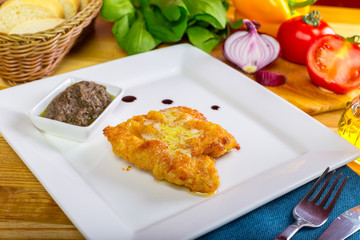 German schnitzel