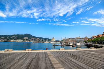 Fototapeta na wymiar 長崎港の景観