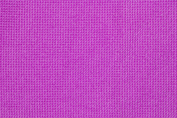 Closeup pink microfiber cloth and pink microfiber texture of  microfiber towel for design with copy space for text or image.