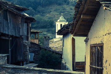 Traditional hause in Rodopi mountain, Bulgaria