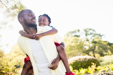 Fototapeta premium Happy family posing together