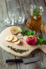 Ingredients for preparation of green tea