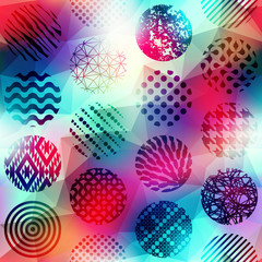 Geometric abstract pattern.