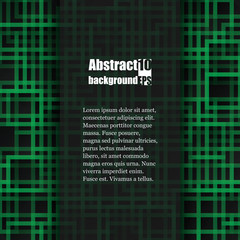 Brochure template with abstract background. Eps10 Vector illustration