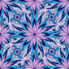 Mandala. Colorful round ornament. Vector illustration.