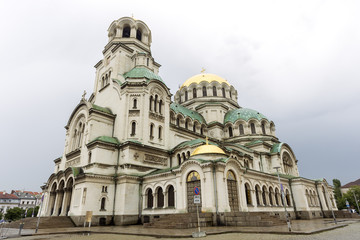 Fototapeta na wymiar Bulgaria Cathedral Alexander Nevski