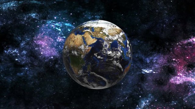 Planet Earth in Space