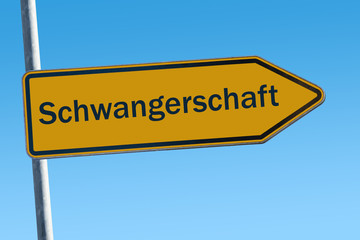 Schild 65 - Schwangerschaft