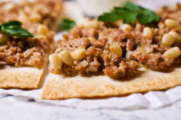 Traditional Asian thin tortilla