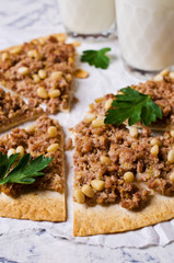 Traditional Asian thin tortilla