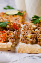 Traditional Asian thin tortilla