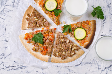 Traditional Asian thin tortilla