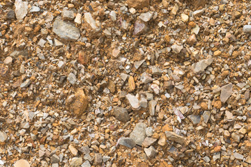 texture of the stone wall