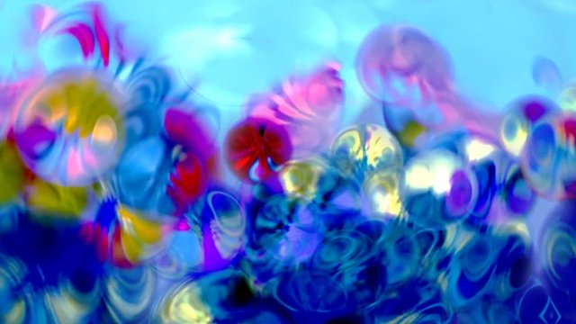 Abstract video background with vibration of light HD quality