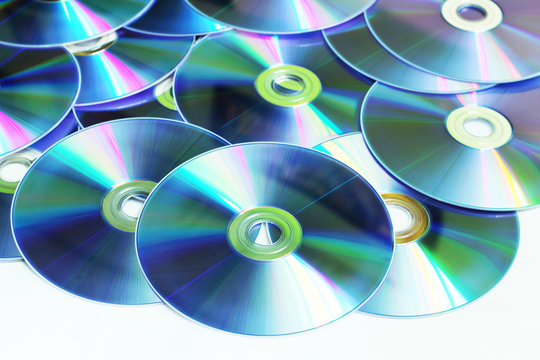 Blank CD glare 