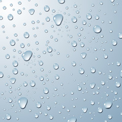 Background with water drops.