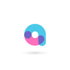 Letter A logo icon design template elements