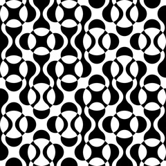 Seamless Curved Shape Pattern