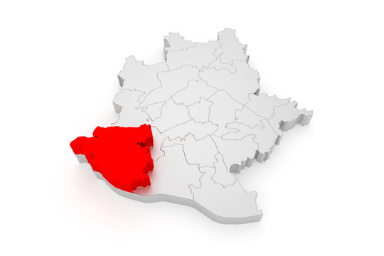 Vaihingen, Stuttgart Bezirke 3D