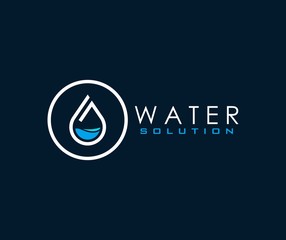 Water drop logo - 115155727