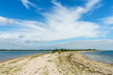 Point of the Saare rocky coastline, Estonia