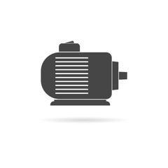 Electric motor icon