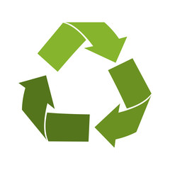 Fototapeta premium Reuse, reduce, recycle isolated icon, vector illustration graphic.