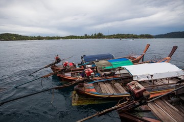 Holiday in Thailand - Beautiful island of Koh Lipe with sandy beaches