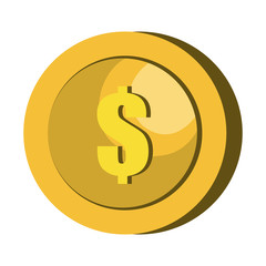 Money and business isolated icon, vector illustration graphic design.