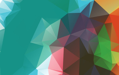 Vector Abstract geometric background. Template brochure design