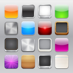 App Icons Templates Set